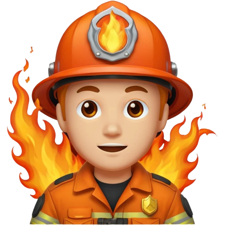 fire man emoji