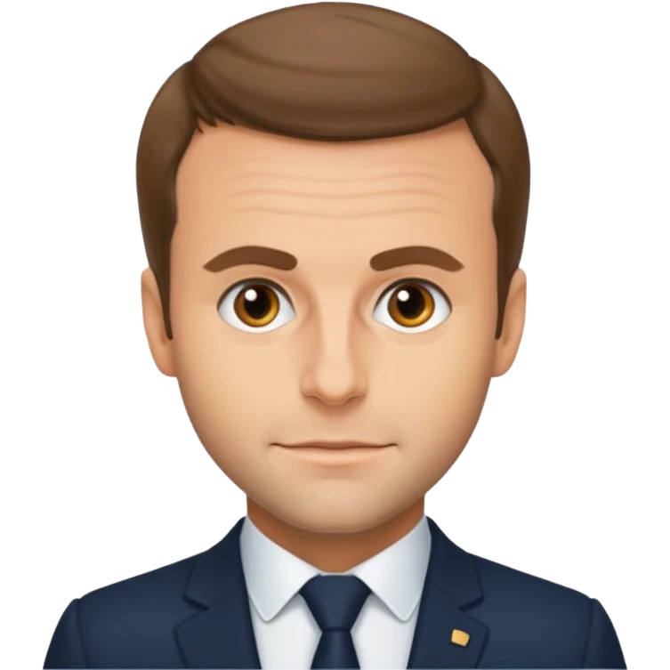 Emanuel Macron  emoji