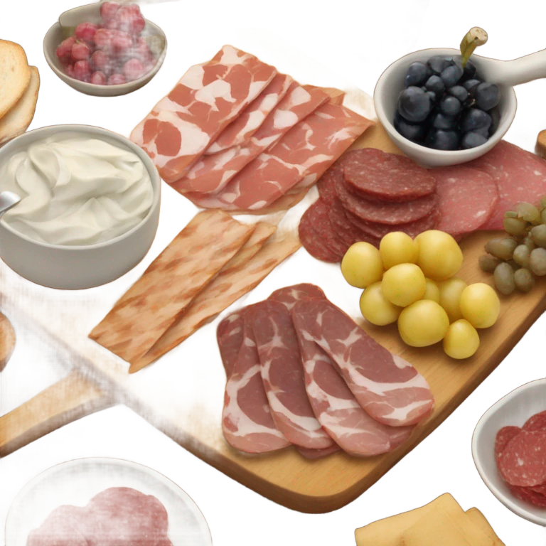 Charcuterie board emoji