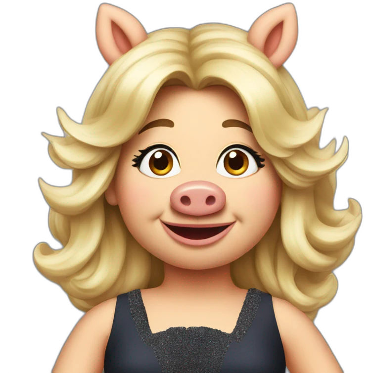Miss Piggy emoji