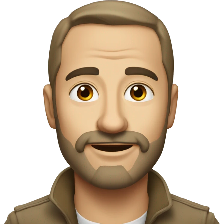 Бежевое сердечко emoji