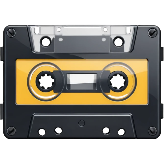 casette tape emoji