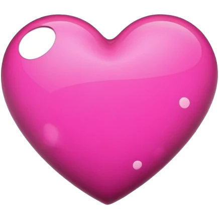 Black heart with pink spots emoji