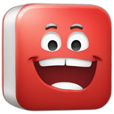 red square button with text "bon" emoji