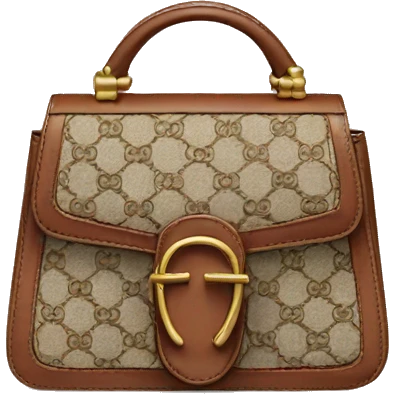 Gucci handbag emoji
