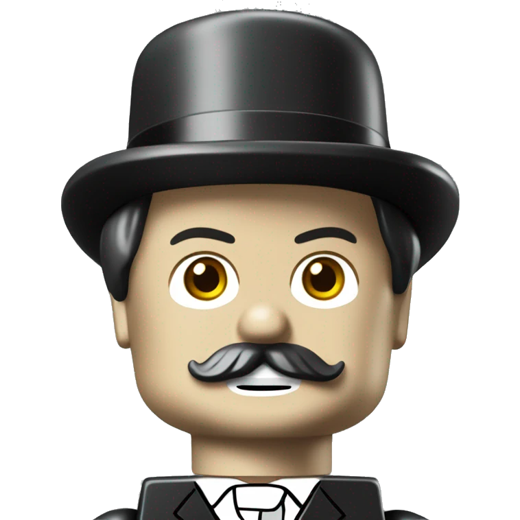 Charles Chaplin lego full body emoji