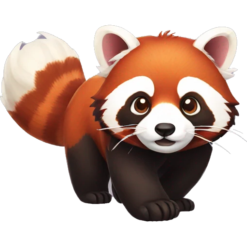 red panda emoji