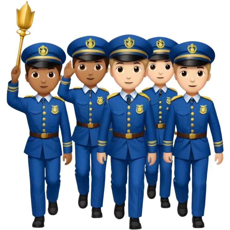 Boys brigade parade emcees emoji
