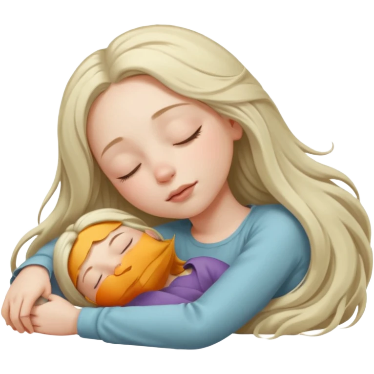засыпающая девушка  emoji