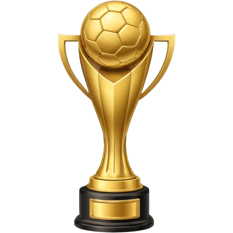 world cup trofeo emoji