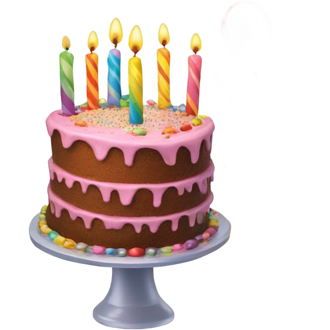 Happy birthday emoji