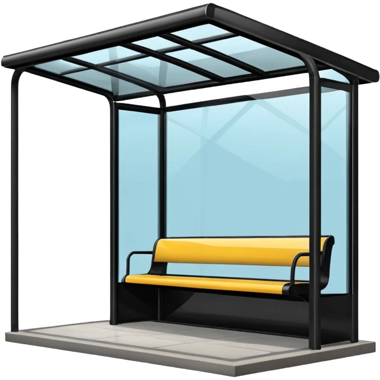 bus Shelter emoji