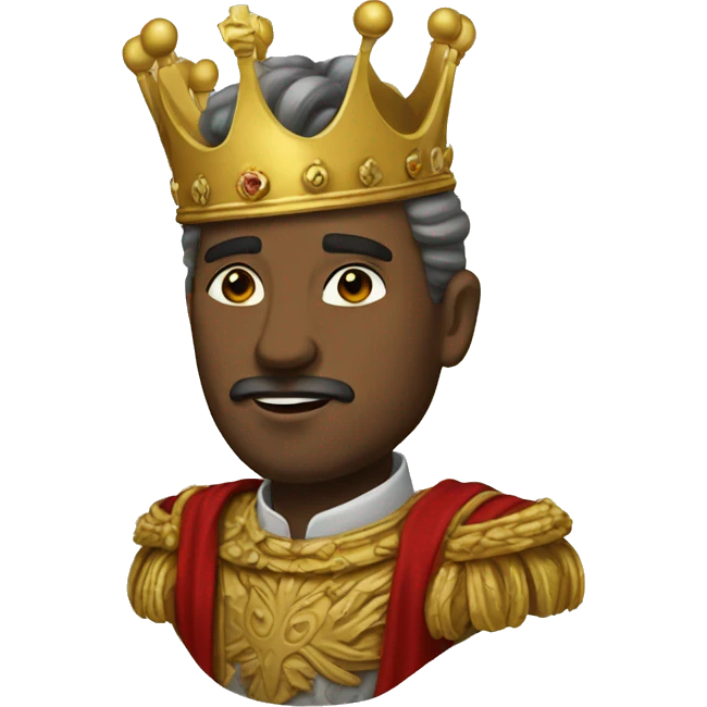 a king from a autocracy emoji