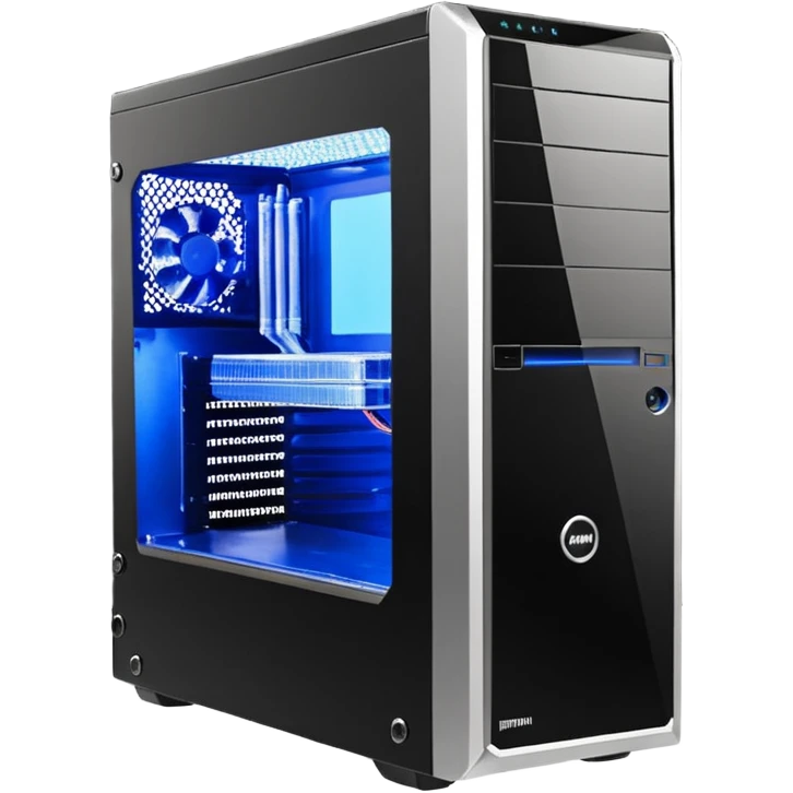 Компьютерный корпус emoji