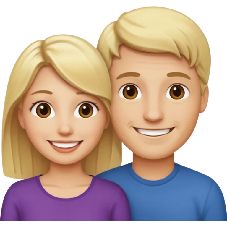 phone wallpaper with blonde couple as wallpaper emoji