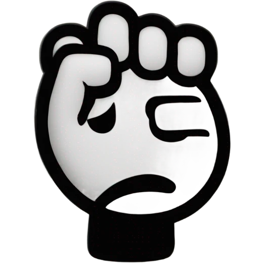 Thumbs up emoji with banned sign emoji