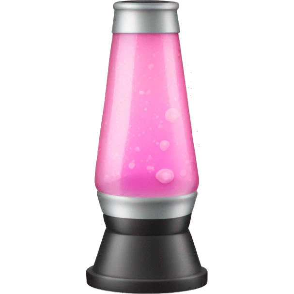 light pink lava lamp emoji