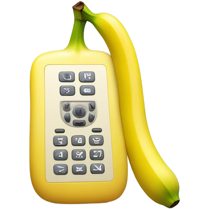 banana phone emoji