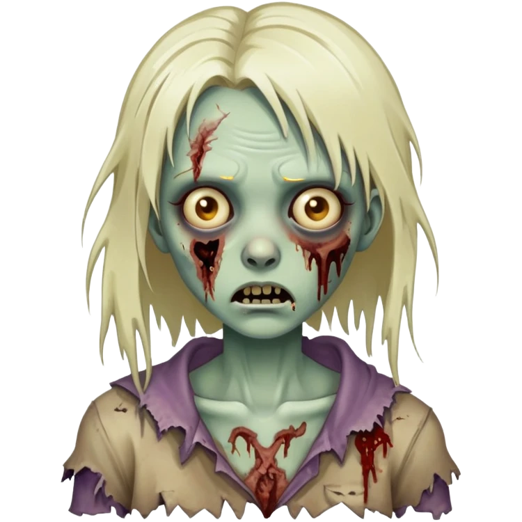 Zumbi girl emoji