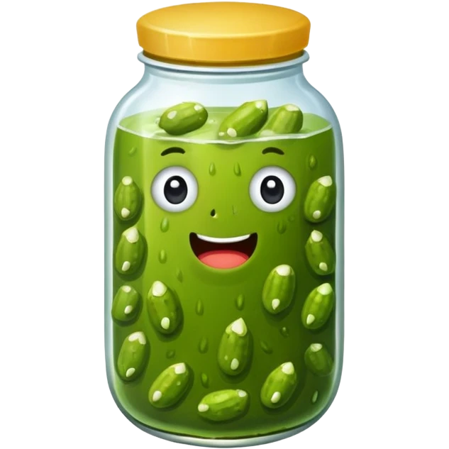 Can you make me a pickle  emoji