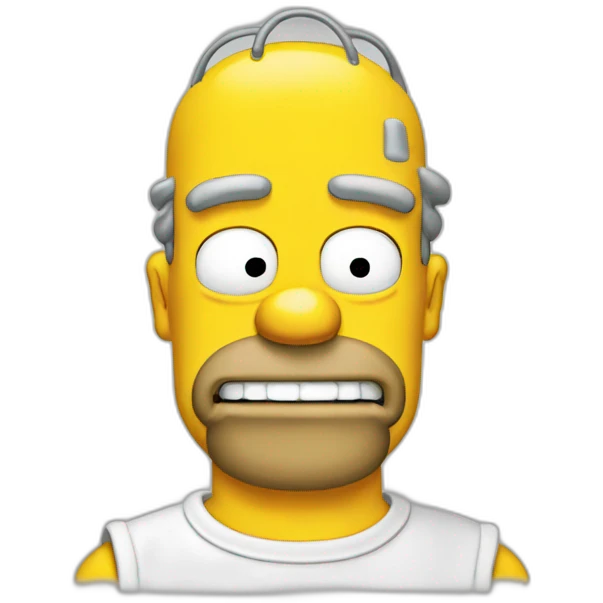 Homer simpson emoji