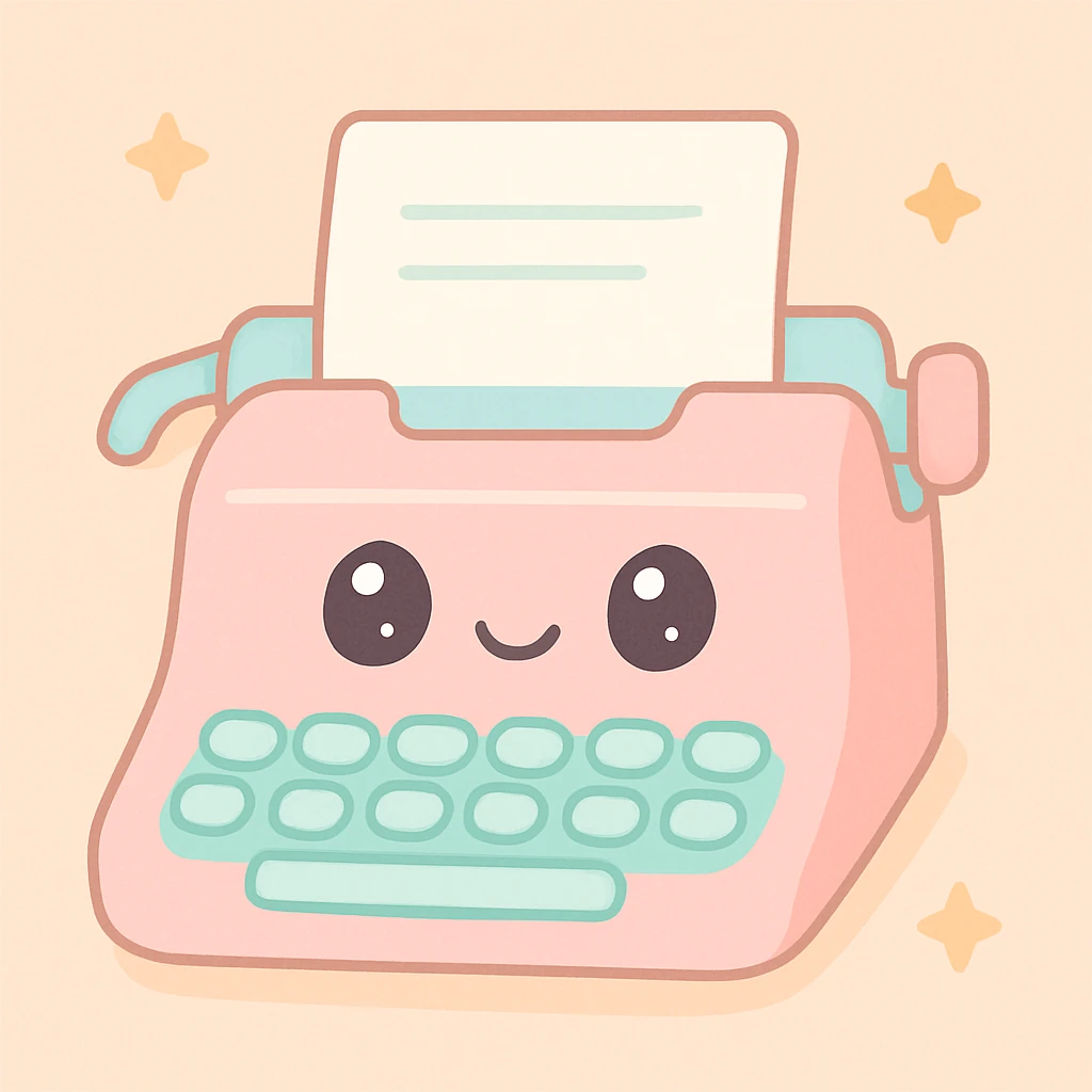 typewriter emoji