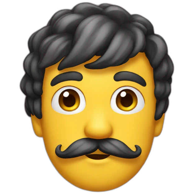 Moustachu emoji