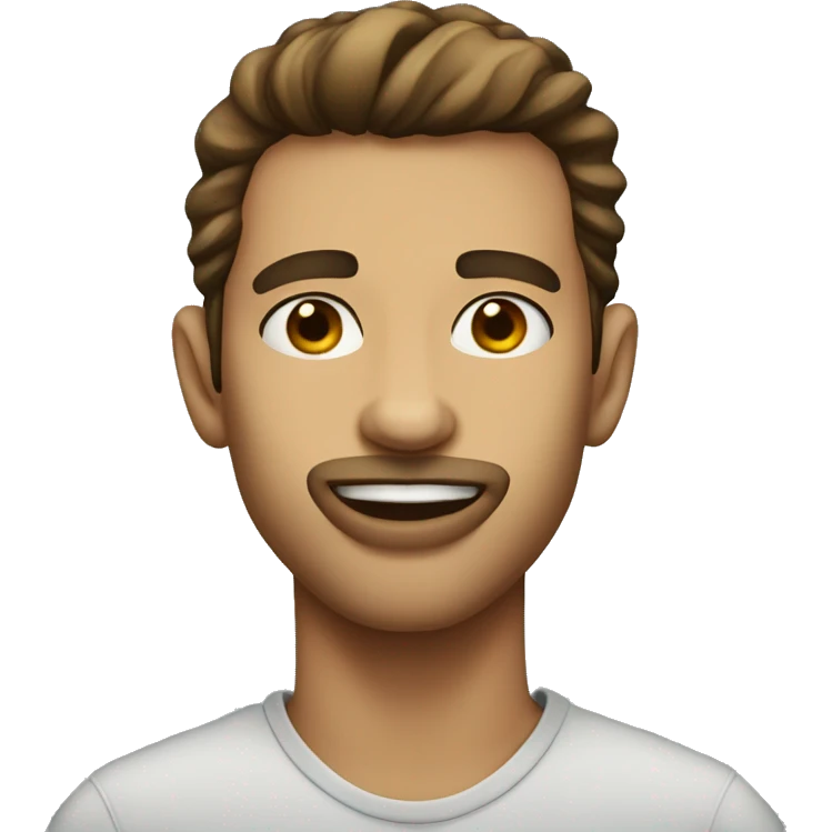 Human with biting lips rizz emoji
