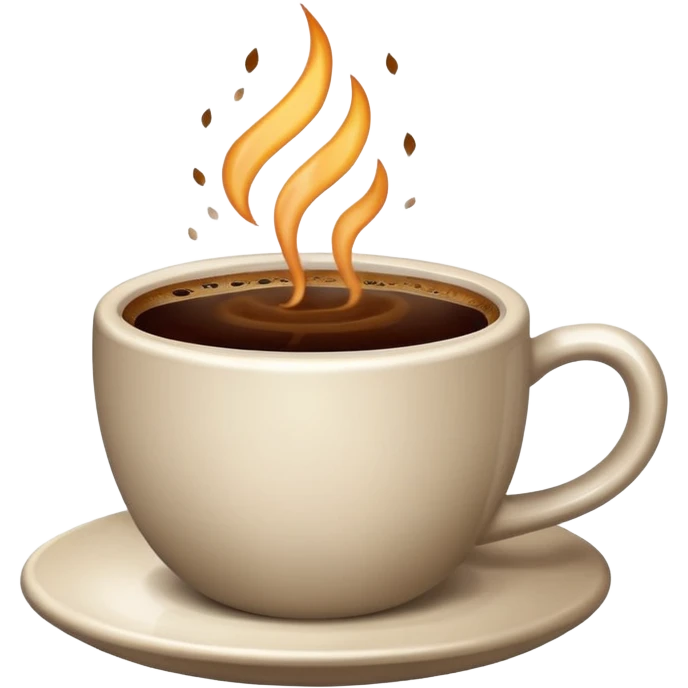 coffee at home emoji