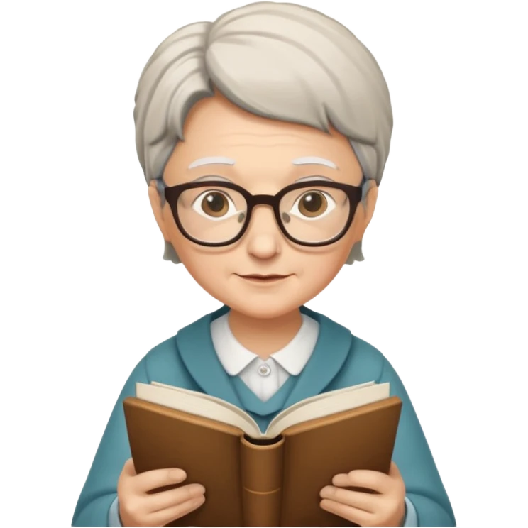 ancient The wise librarian emoji