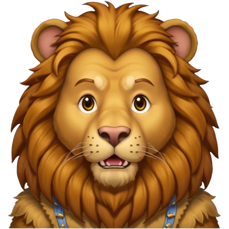 The Cowardly Lion from the Wizard of Oz emoji