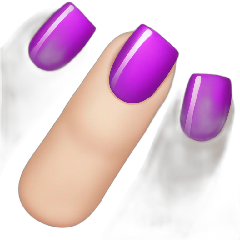 Beautiful nails  emoji
