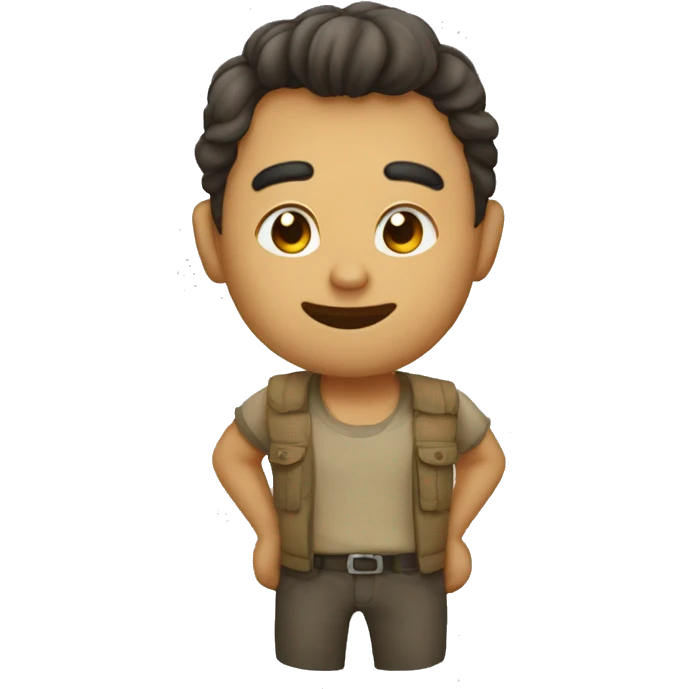 Besito de saludo emoji
