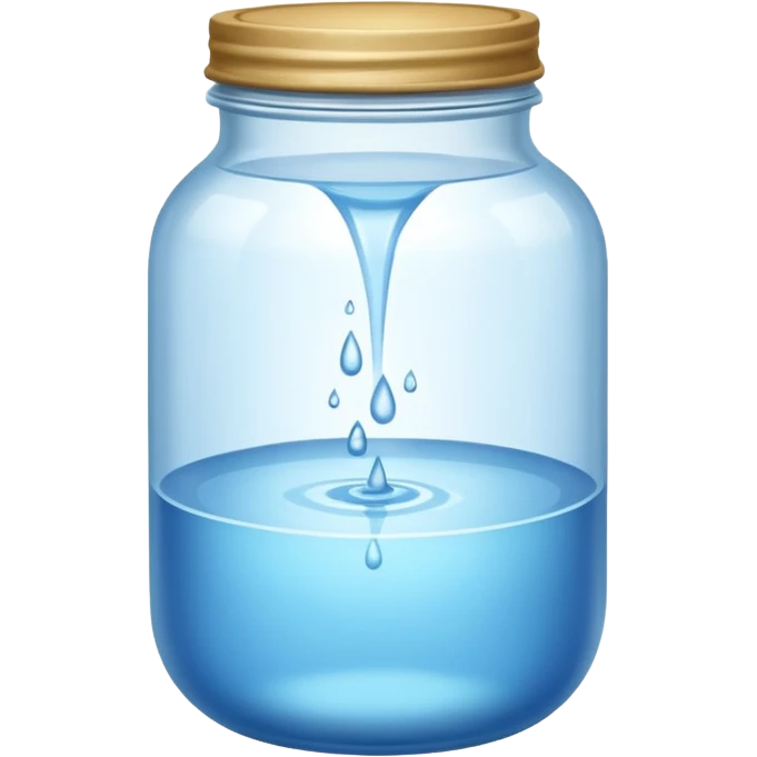 Aquarius (a jar spilling water) emoji