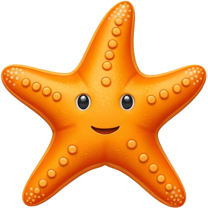 starfish toy chunky emoji