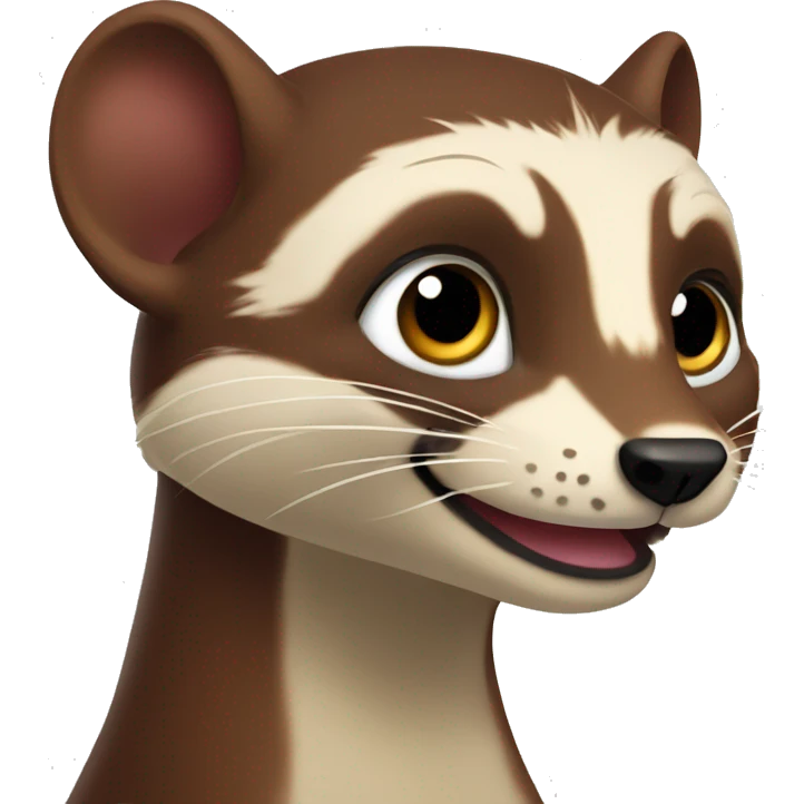 mischievous weasel emoji
