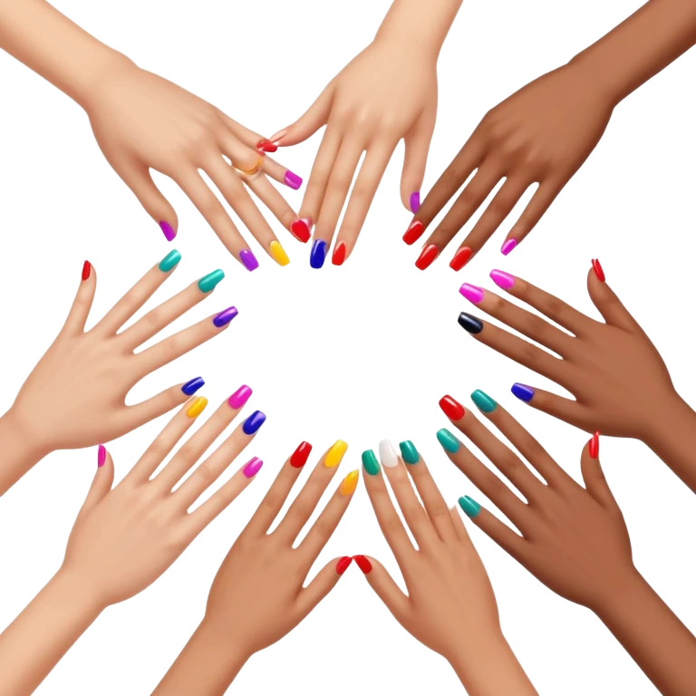Nail artists emoji