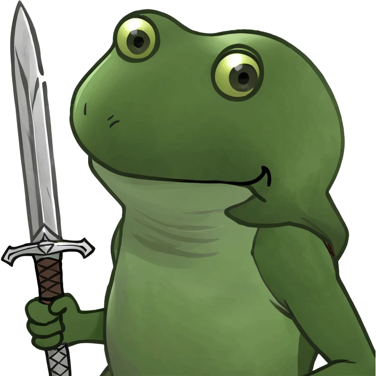 silver two-handed sword emoji