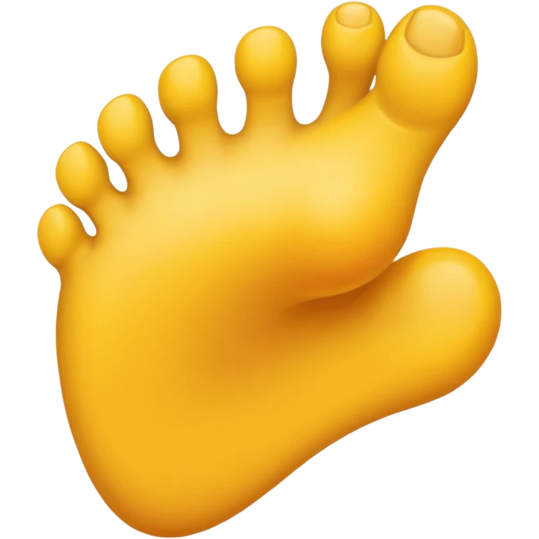 Foot emoji