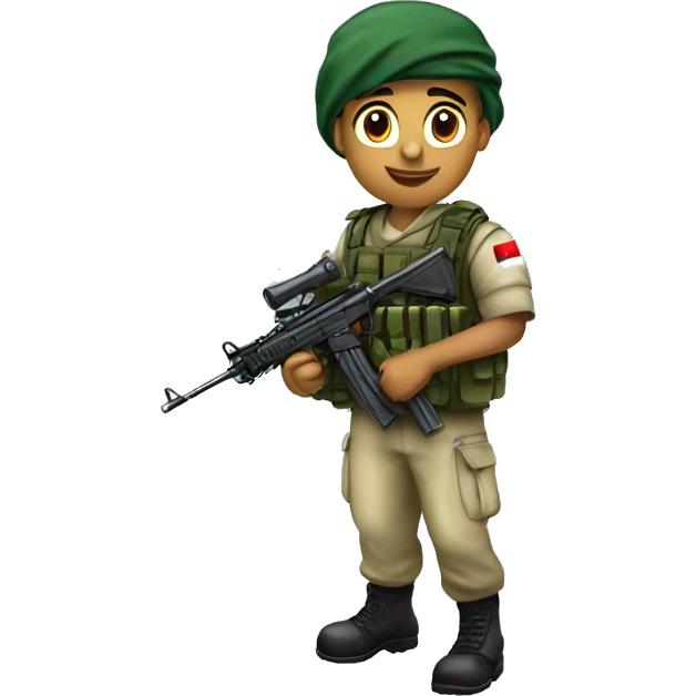 Palestinian armed forces emoji