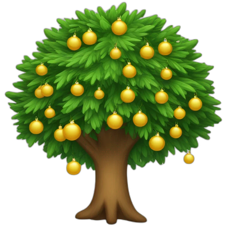 arbol navidad ecologico emoji