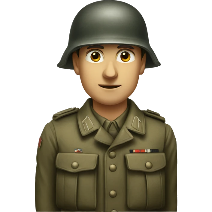 A german soldier of 1945 emoji