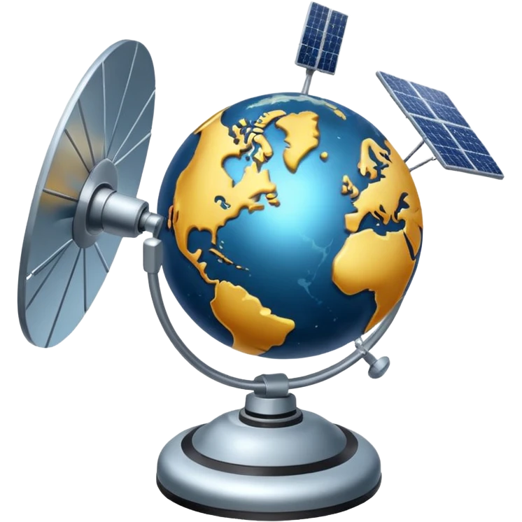GPS-satellite system emoji