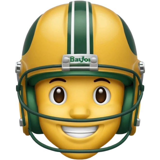 Emoji face doing the sic em bears emoji
