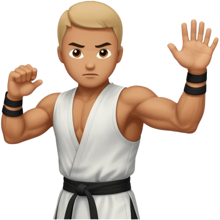 Kung fu emoji