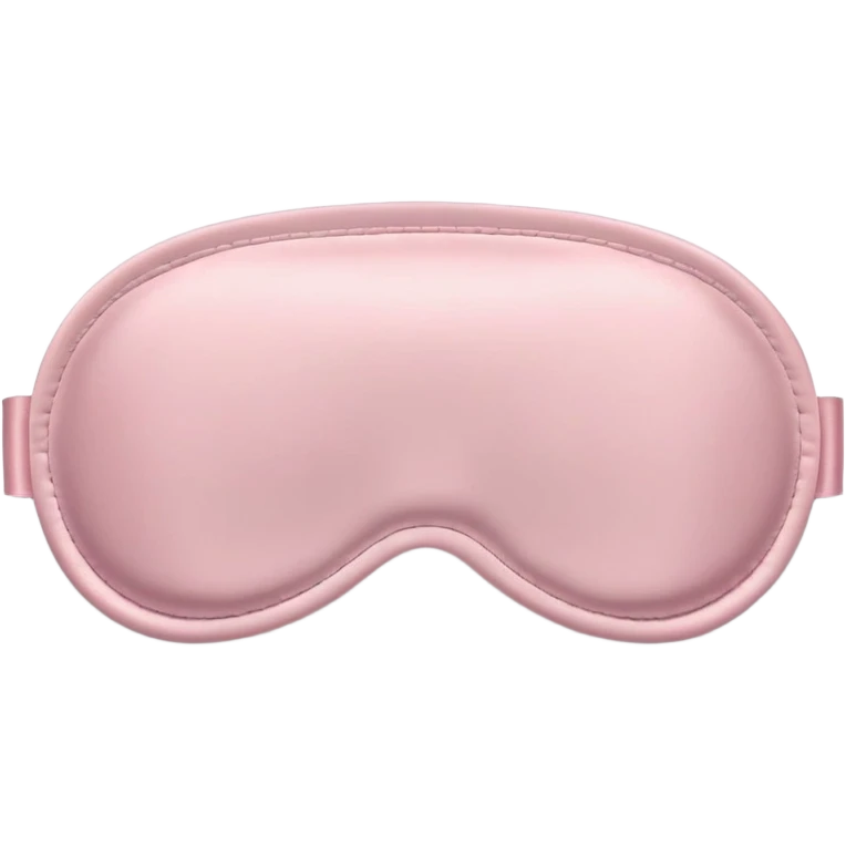 Pale Pink Sleep Mask emoji