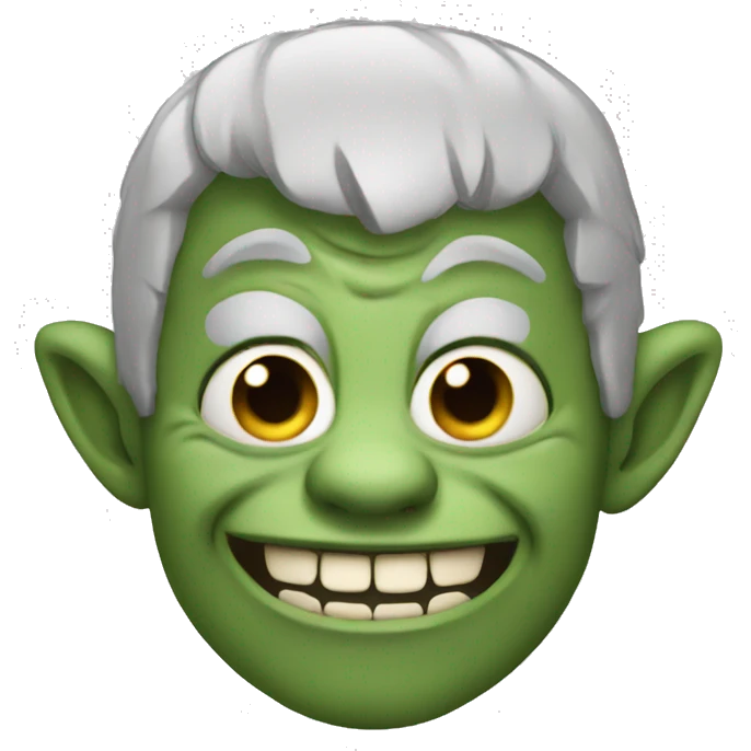Troll face emoji