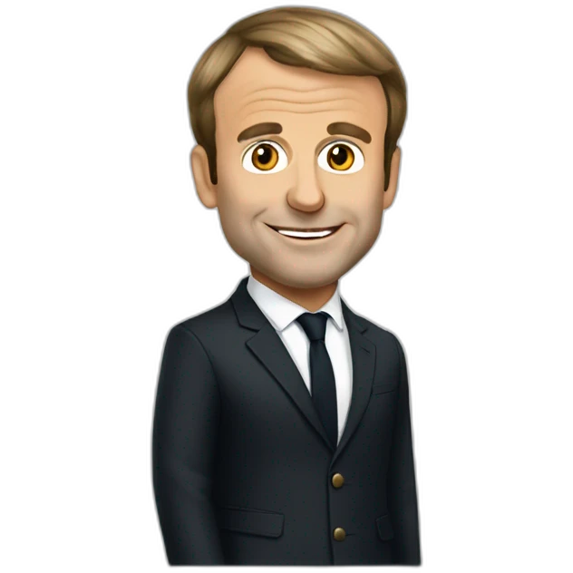 Emmanuel Macron emoji