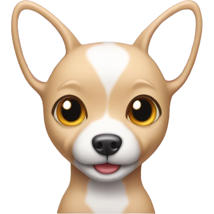 Pincher dog hello kitty emoji