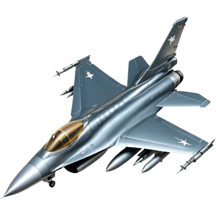 F-16 Model bir Jet emoji